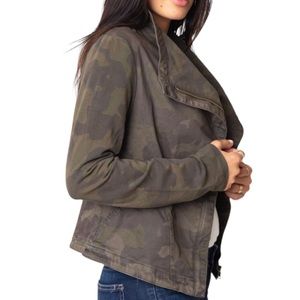 Anthropologie Marrakech Camo Faravel Moto Jacket
